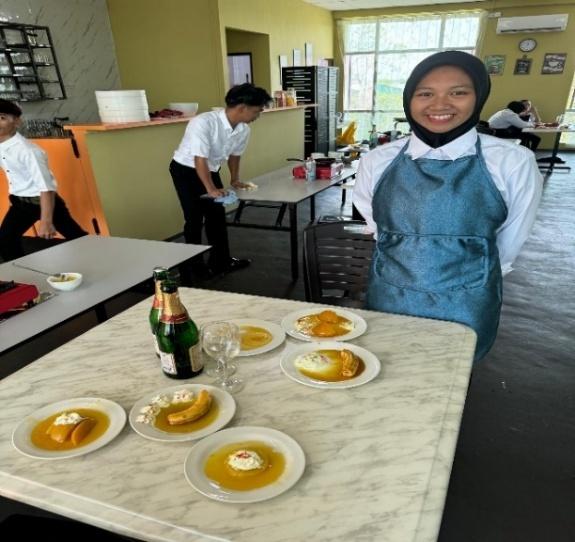 Amali teknik Flambe F&B Level 2