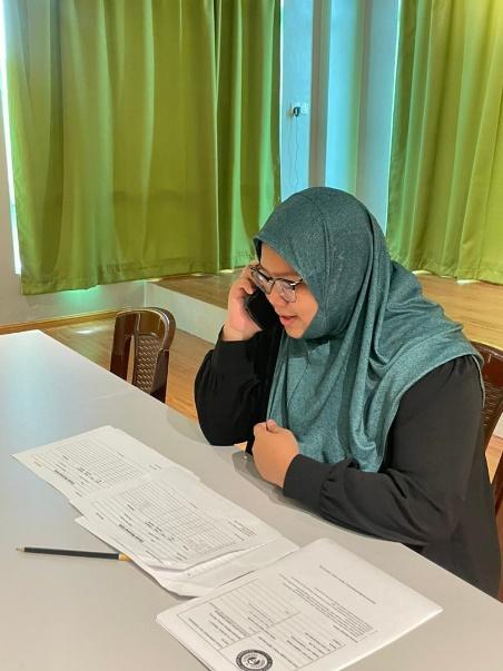 Latihan kaunter hadapan untuk program Front Office