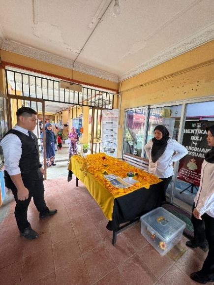 Booth Pameran Sekolah